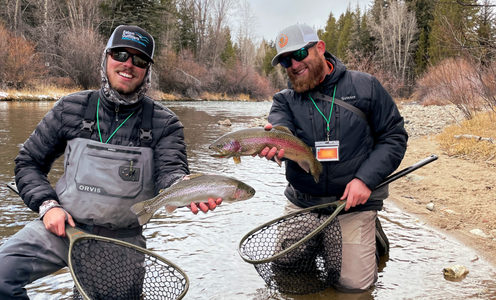 onWater app winter fly fishing