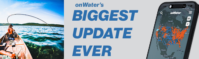onWater helps you find places to fish